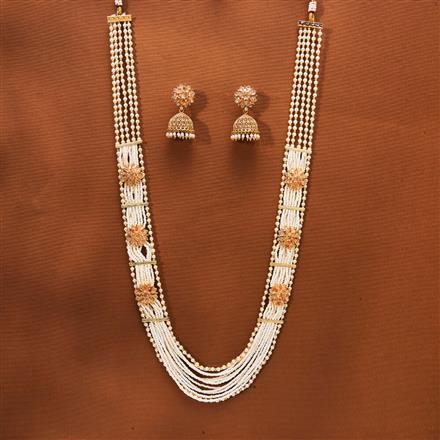 Antique Mala Necklace With Gold Plating