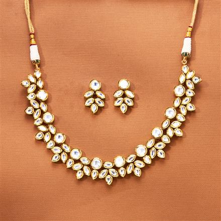 Kundan Classic Necklace With Gold Plating
