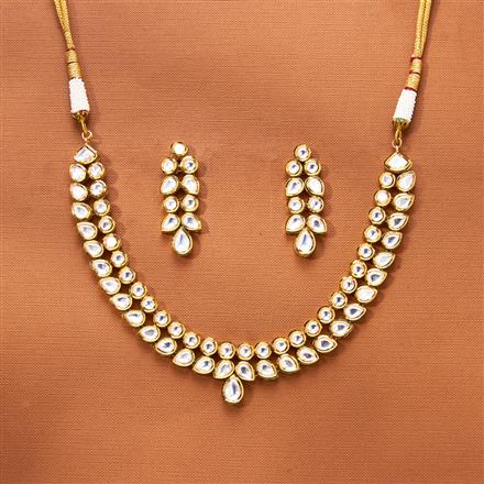 Kundan Classic Necklace With Gold Plating