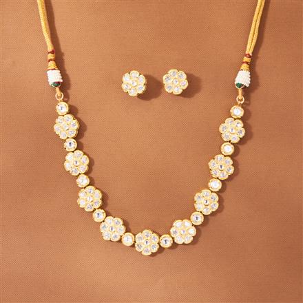 Kundan Classic Necklace With Gold Plating