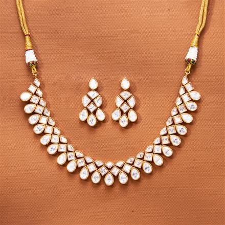 Kundan Classic Necklace With Gold Plating