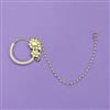Kundan Classic Nose Ring With Gold Plating