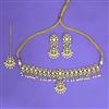 Kundan Classic Necklace With Victorian Plating