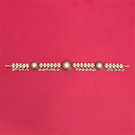 Kundan Moti Shishful With Carat Plating