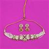 Antique Choker Necklace With Carat Plating