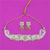Antique Choker Necklace With Carat Plating