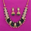 Antique Choker Necklace With Carat Plating