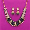 Antique Choker Necklace With Carat Plating