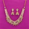 Antique Choker Necklace With Carat Plating