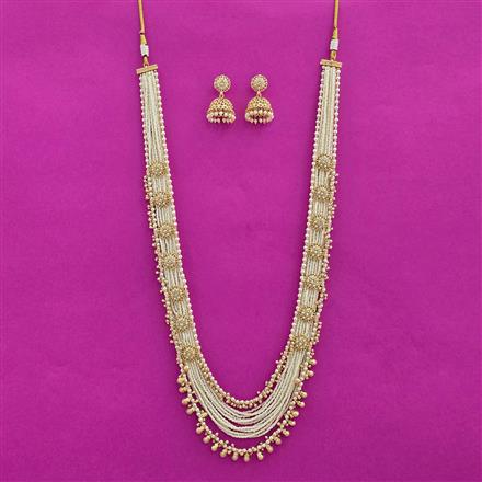 Antique Mala Necklace With Carat Plating