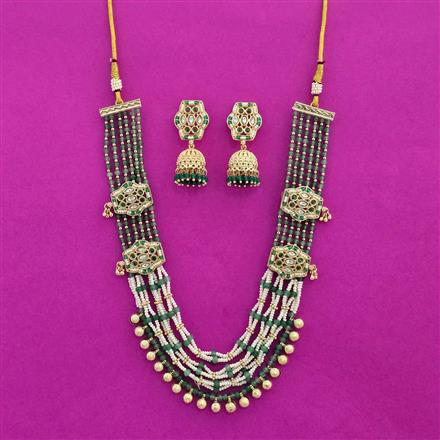 Antique Classic Necklace With Carat Plating