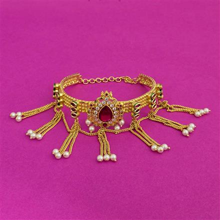 Antique Classic Baju Band With Gold Plating