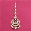 Kundan Moti Tikka With Carat Plating