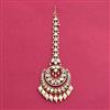 Kundan Moti Tikka With Carat Plating