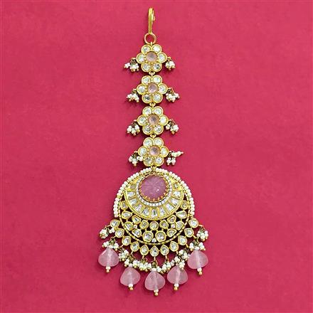 Kundan Moti Tikka With Victorian Plating
