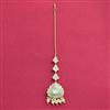 Kundan Meenakari Tikka With Carat Plating