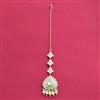 Kundan Meenakari Tikka With Carat Plating