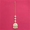 Kundan Meenakari Tikka With Carat Plating