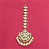 Kundan Moti Tikka With Carat Plating
