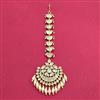 Kundan Moti Tikka With Carat Plating