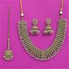 Antique Classic Necklace With Mehndi Plating
