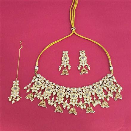 Kundan Classic Necklace With Carat Plating