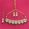 Kundan Choker Necklace With Carat Plating