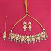 Kundan Choker Necklace With Carat Plating