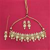 Kundan Choker Necklace With Carat Plating