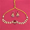 Kundan Choker Necklace With Carat Plating