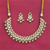 Kundan Meenakari Necklace With Carat Plating