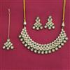 Kundan Meenakari Necklace With Carat Plating