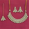 Kundan Meenakari Necklace With Carat Plating