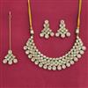 Kundan Meenakari Necklace With Carat Plating