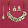 Kundan Meenakari Necklace With Carat Plating