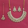 Kundan Meenakari Necklace With Carat Plating