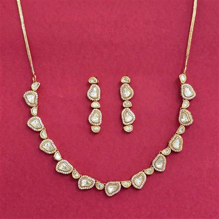 Kundan Classic Necklace With Carat Plating