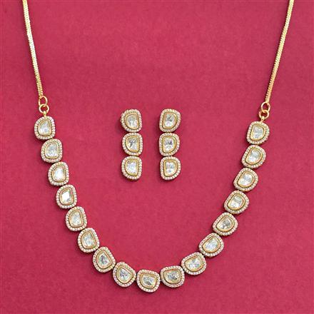 Kundan Classic Necklace With Carat Plating