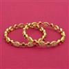 Cz Classic Bangles With Gold Plating