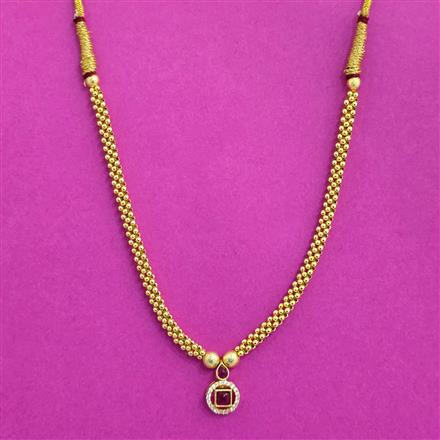Antique Mala Necklace With Gold Plating