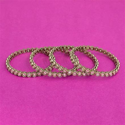 Antique Classic Bangles With Mehndi Plating