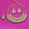 Kundan Classic Necklace With Matte Gold Plating