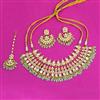 Kundan Classic Necklace With Matte Gold Plating