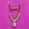 Kundan Long Necklace With Gold Plating