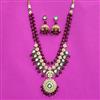 Kundan Long Necklace With Gold Plating