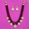 Kundan Mala Necklace With Gold Plating