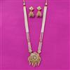 Kundan Long Necklace Set With Gold Plating