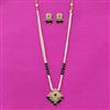 Kundan Long Necklace Set With Gold Plating