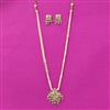 Kundan Long Necklace Set With Gold Plating