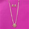 Kundan Long Necklace Set With Gold Plating
